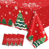 Mantel STPIYFZU 54x108 para mesa rectangular, ideal para cenas festivas.