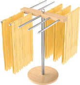 STWWO secador de pasta con base de madera estable para lotes grandes