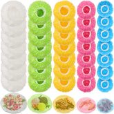 Sublaga tapas elasticas para tazones, conjunto de 70 piezas para almacenamiento práctico.