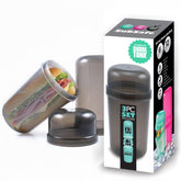 SubSafe contenedor sándwich 3 piezas gris carbón, mantiene fresco para 6 pulgadas y 12 pulgadas.