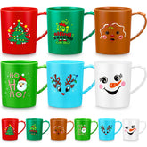 Taza Suclain Santa 15oz, ideal para bebidas festivas