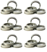 SUCOHANS, anillos para mason jar boca regular, aptos para esterilización y reutilización.