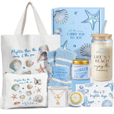 Suhctuptx vaso de cristal oceano, regalo elegante para momentos de relax y brindis