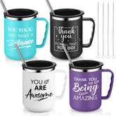 Sumind tazas café 17oz frente: diseño elegante para regalo corporativo.