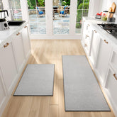 Alfombra SUMLANS de cocina antideslizante en Gris Velvet para mayor seguridad