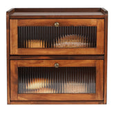 Caja Sunhoo Pan Cocina frente con ventana acrílica para revisar pan sin abrir