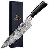 Sunnecko cuchillo de chef afilado para cortes precisos y eficientes.