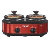 SUNVIVI doble cazo cerámico removible para cocinar dos platos a la vez.