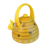 Tetera Supreme Housewares con diseño de colmena de abejas para hervir agua.