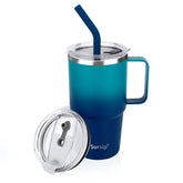 Vaso termo Sursip 24oz con manija para bebidas frías o calientes