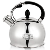 Tetera SUSTEAS con mango ergonomico frio para vertido seguro.