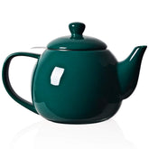 Tetera Sweejar de porcelana con infusor removible para te suelto y aroma suave.