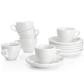 Conjunto Sweese expreso 2 onzas con platillos, ideal para degustaciones en casa.