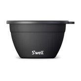 S'well ensaladera 64oz en Onyx, ideal para servir ensaladas con estilo.
