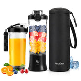 Licuadora portátil Swietonic con vaso de 20 oz para batidos frescos en cualquier lugar.