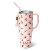 Swig Life 40oz Mega Mug con manija y pajita para sorbos cómodos durante el día.