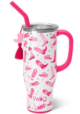 Swig Life mega-taza con asa y pajilla para bebidas en movimiento
