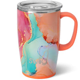 Swig Life taza de viaje 18oz con mango para llevar bebidas frías o calientes