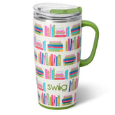 Swig Life: taza de viaje 22oz con asa, para llevar café caliente con comodidad.