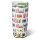 Swig Life vaso aislado 22oz con tapa mantiene bebidas calientes o frías por más tiempo.