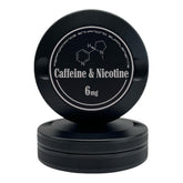 Syn Tin Edición 019, lata metálica negra: almacenamiento seguro y portátil para tus contenidos.