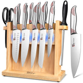 SYOKAMI set de cuchillos japoneses 14 piezas, precisión para cortar con confianza.