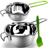 Sysmie olla doble con dos capacidades para derretir chocolate con control