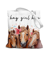 SZERE tote de lona para mujer con lazo rosa, ideal para uso diario y estilo.