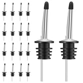 SZLFSX conjunto de 24 boquillas para verter licores en acero inoxidable con control preciso