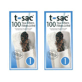T-Sac bolsas filtrantes para una taza, infusión limpia y rápida.