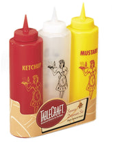 TableCraft Nostalgia: botella de mostaza lista para sándwiches y desayunos sabrosos.