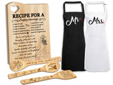 Taesun tabla de cortar de madera con corazón, ideal para cocinar en pareja