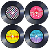 Manteles Tarklanda discos vinilo 60 piezas para fiestas temáticas.