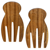 TB Home Salad Hands con agarre natural para mezclar y servir ensaladas con comodidad.