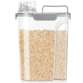 TBMax contenedor de arroz 10 libras con vertedor para porciones precisas.