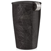 Tea Forte Kati: taza cerámica de doble pared para mantener caliente el té.