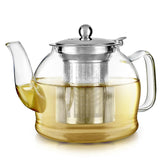 Teabloom Dublin, tetera de vidrio para té suelto, diseño elegante