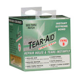 TEAR-AID parche vinilo en rollo para reparaciones rápidas y adherencia instantánea