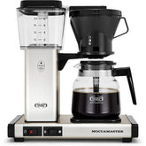 Cafetera Technivorm Moccamaster 59691KB, acabado plateado cepillado, estilo elegante para la cocina.