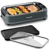 Techwood grill interior sin humo para cocinar en casa