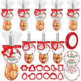Teenyyou batidor navideño de 10 pulgadas en silicona y acero inoxidable para hornear.