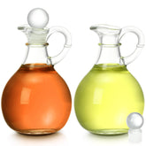 Teenyyou: dos botellas cruet para aceites y vinagres, ideal para cocina diaria.