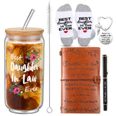 Teenyyou vaso de vidrio 16 oz con tapa para uso diario y a prueba de derrames