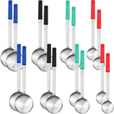 Teenyyou porción control set de 16 cucharas en colores brillantes para medir porciones con precisión.