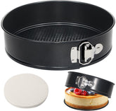 Tellshun moldeo desmontable de 10 pulgadas para pasteles fáciles de desmoldar.