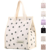 TELLUMO bolsa de almuerzo de pana acanalada frontal, ideal para trabajo y estilo profesional.