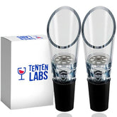 TenTen Labs aerador de vino dos piezas: burbujas ricas para realzar sabor