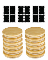 TERESRY tapas de madera para tarros Oui de yogur, ajuste perfecto para almacenamiento seguro.