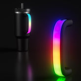 Terficer manija led para Stanley 40oz/30oz, agarre cómodo y luz integrada.