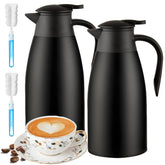 Tgvasz cafetera térmica 70 onzas frente, diseño robusto para uso intensivo.